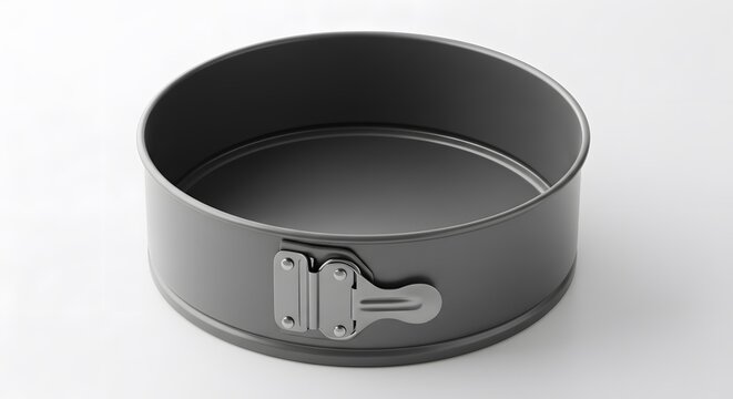Dark gray round cake pan