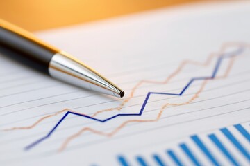 Financial Trends with Pen and Paper Graphs