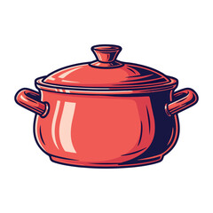 pot, kitchen, cooking, saucepan, food, white, casserole, red, object, lid, utensil, metal, steel, equipment, kitchenware, cook, dish, soup, cookware, ceramic, cover, clay, pottery