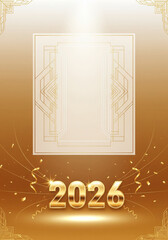 Happy New Year 2026 Template