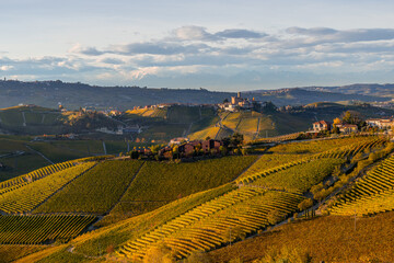 Aerial view of Serravalle d'Elba, Seville, Spain