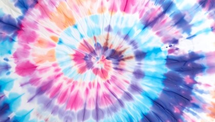Fototapeta premium Vibrant tie-dye swirl pattern (1)