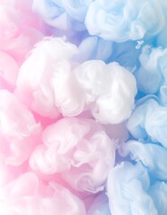 Abstract pastel swirls