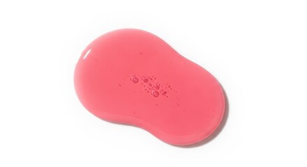 Vibrant Pink Liquid Droplet for Cosmetic Formulations and Abstract Design Projects