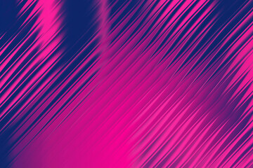 Abstract Neon Pink and Blue Gradient Background with Diagonal Lines Modern Digital Art
