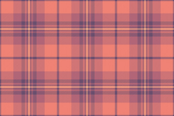 Printing seamless texture textile, geometrical background fabric plaid. Towel pattern tartan check vector in red and pastel colors.
