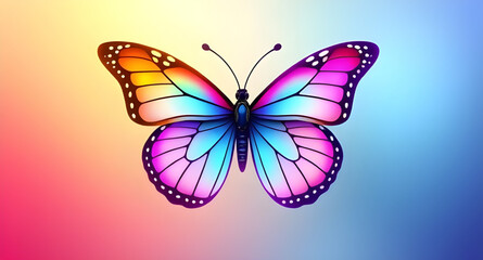 colorful butterfly background, butterfly pattern, vibrant design, nature background, spring theme, flying butterflies, decorative wallpaper, floral background, bright colors, garden scene, insect illu