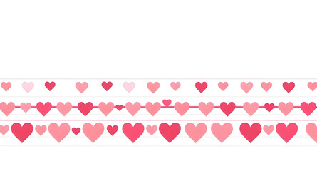 pink ribbon with hearts