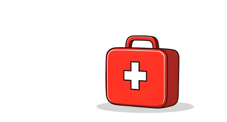 cartoon aid kit, cartoon medical supplies, cartoon health box, cartoon survival kit, cartoon safety kit, cartoon pharmacy box, cartoon medicine kit, cartoon emergency box, cartoon healthcare kit, cart