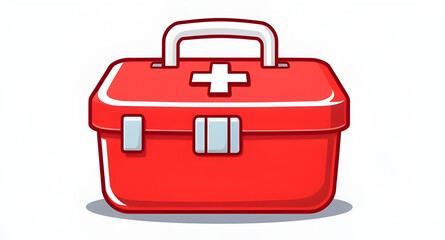cartoon hospital kit, cartoon aid kit, cartoon medical supplies, cartoon health box, cartoon survival kit, cartoon safety kit, cartoon pharmacy box, cartoon medicine kit, cartoon emergency box, cartoo