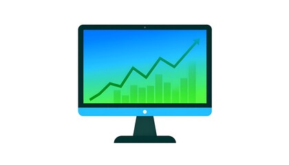 Business Growth Chart Displayed.
