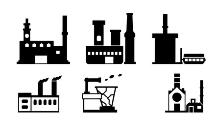 industry vector, factory silhouette, warehouse vector, production plant illustration, factory design, industrial site vector, factory clipart, energy plant drawing, manufacturing vector, factory art, 