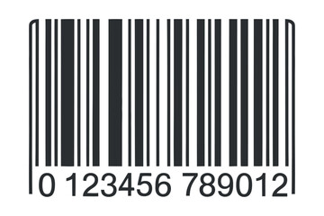 Universal Product Code Barcode Illustration for Retail and Inventory Management System
