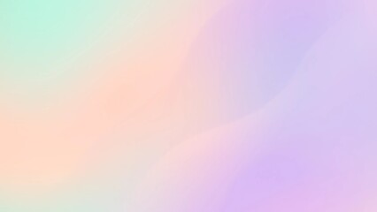 Obraz premium Pastel Gradient Wallpaper with Soft Curves