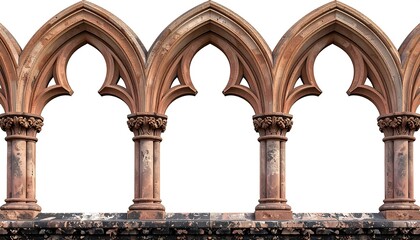 Ancient Stone Archway Architectural Design.