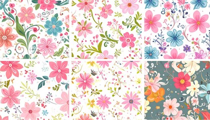 Beautiful Floral Patterns.