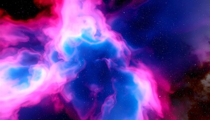Abstract Nebula Colors.