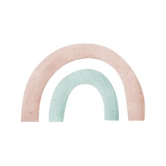cartoon rainbow. Colorful illustration, flat style. design for cards, print, posters, logo, cover	
