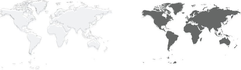 vector illustration of maps design