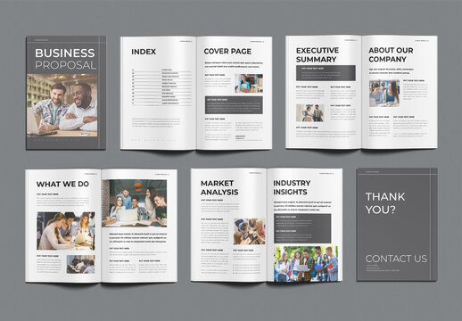 Business Proposal Template Design