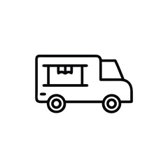 vector truck icon