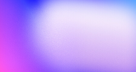 A trendy abstract background with a grainy gradient texture. A soft, blurry blend of purple, pink,...