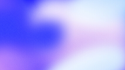 A trendy abstract background with a grainy gradient texture. A soft, blurry blend of purple, pink, & blue with a luminous white glow. A modern, noisy, luminous wallpaper for posters & web design.