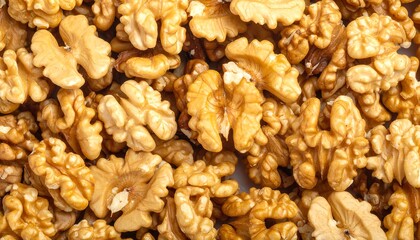 Close-up of many walnuts (1)