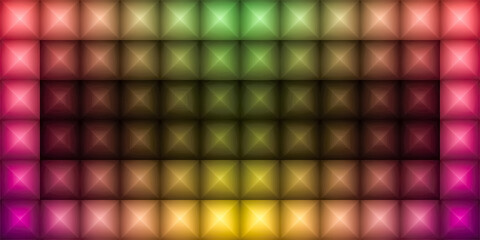 Glowing Gradient Geometric Background  © Vtaurus