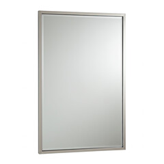 wall mirror isolated on white background