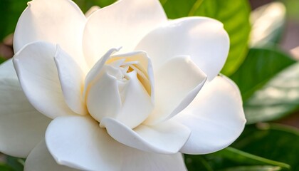 Close-up of a pristine white flower