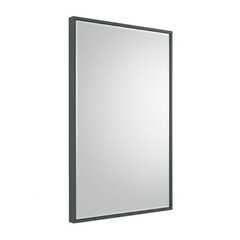 wall mirror isolated on white background