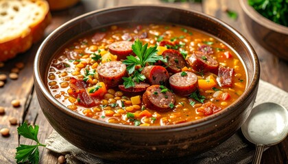 Linsensuppe