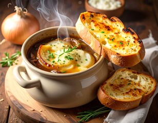 Französische Zwiebelsuppe