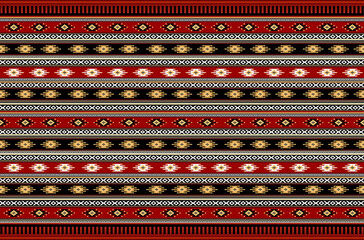 Very Detailed Gorgeous Texture Red And Gold Traditional Handmade Retro Weaving Rug Patterns