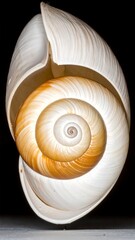 Close-up of a seashell