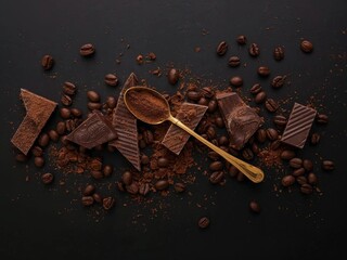 Gourmet chocolate art