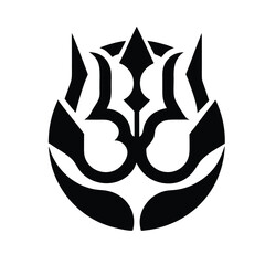 Divine Frequency &ndash; Om Mandala Logo