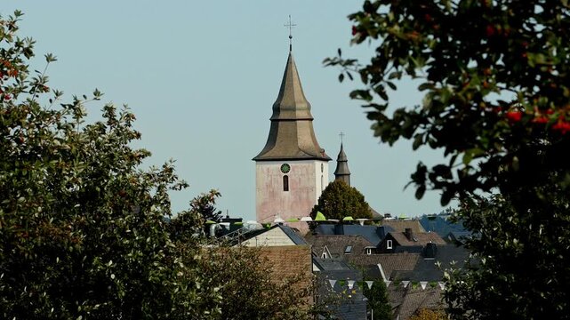 the german city of winterberg 4k 25fps video