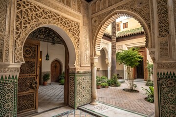Ornamental Moroccan Archway