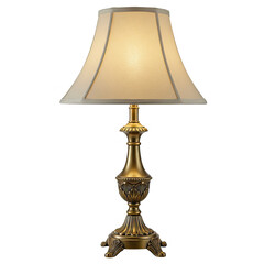 table lamp isolated on white background