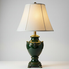 table lamp isolated on white background