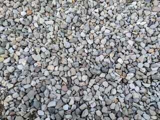 A pile of rocks in a natural setting. The rocks are of various shapes, sizes, and colors.