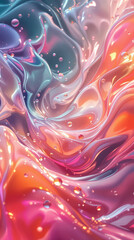 abstract background with bubbles