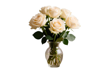 Obraz premium bouquet of roses in vase