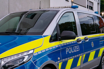 Deutscher Polizeistreifenwagen