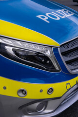 Deutscher Polizeistreifenwagen