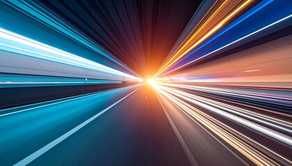 Fast-moving city tunnel