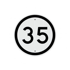 Obraz premium sign boards on white background