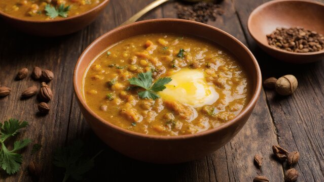 Turmeric Lentil Soup warming healthy dish